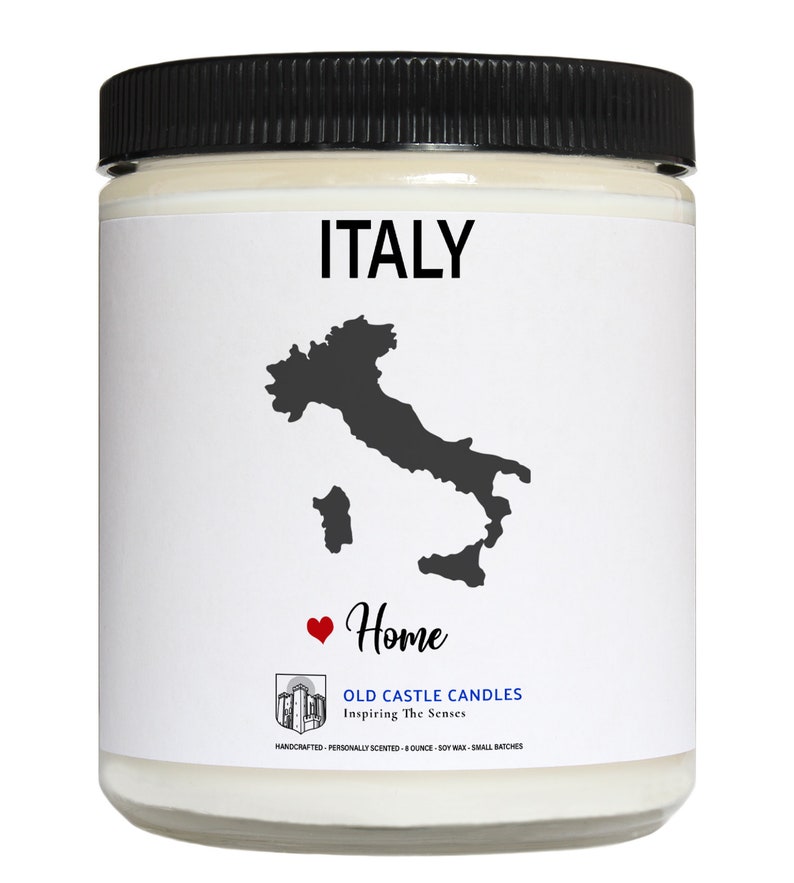 Italy Candle Italy Homesick Housewarming Gift Dorm Room Etsy