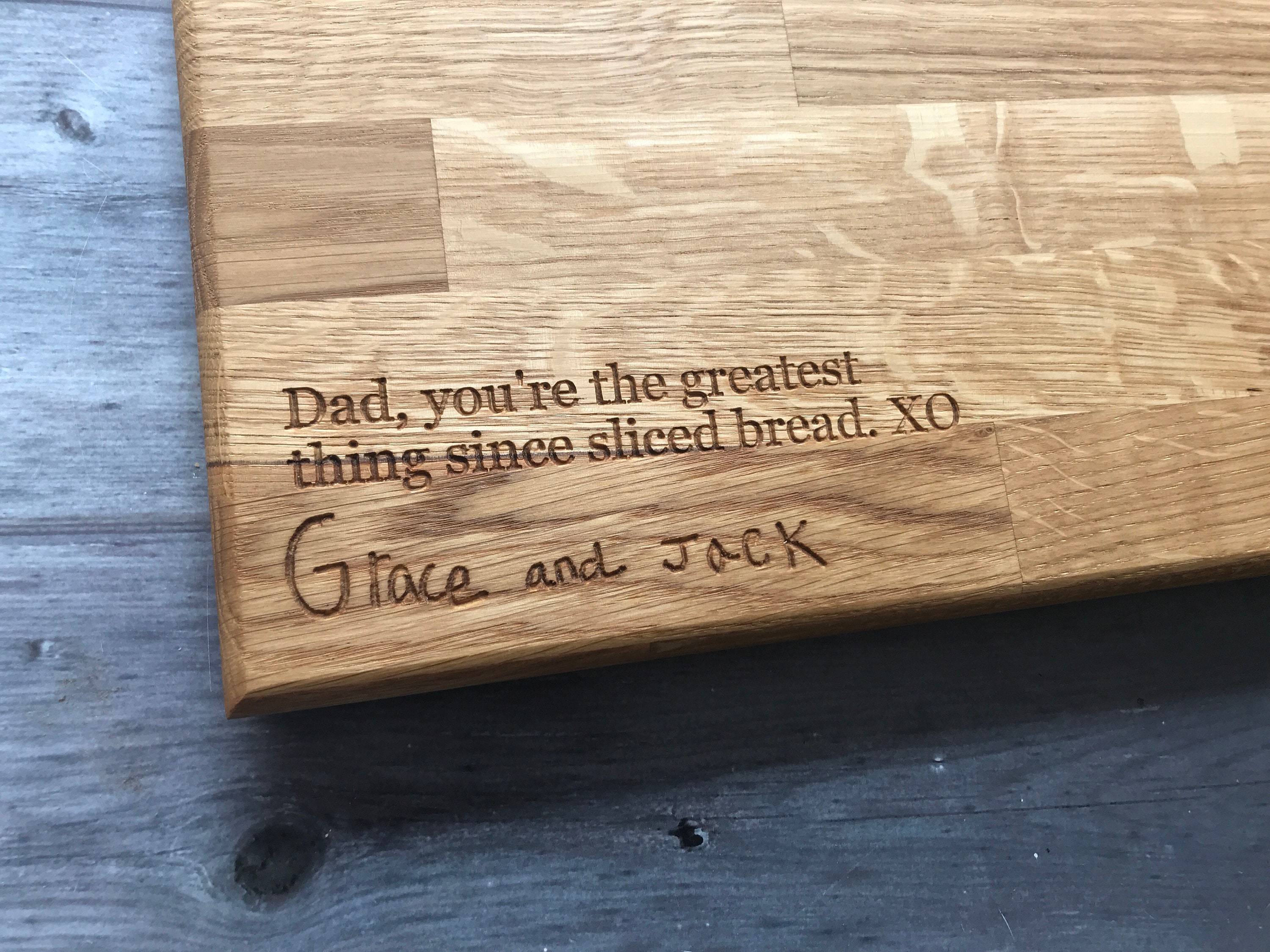 Handwriting Chopping Board Personalised Chopping Board | Etsy