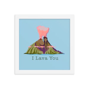 I Lava You with text