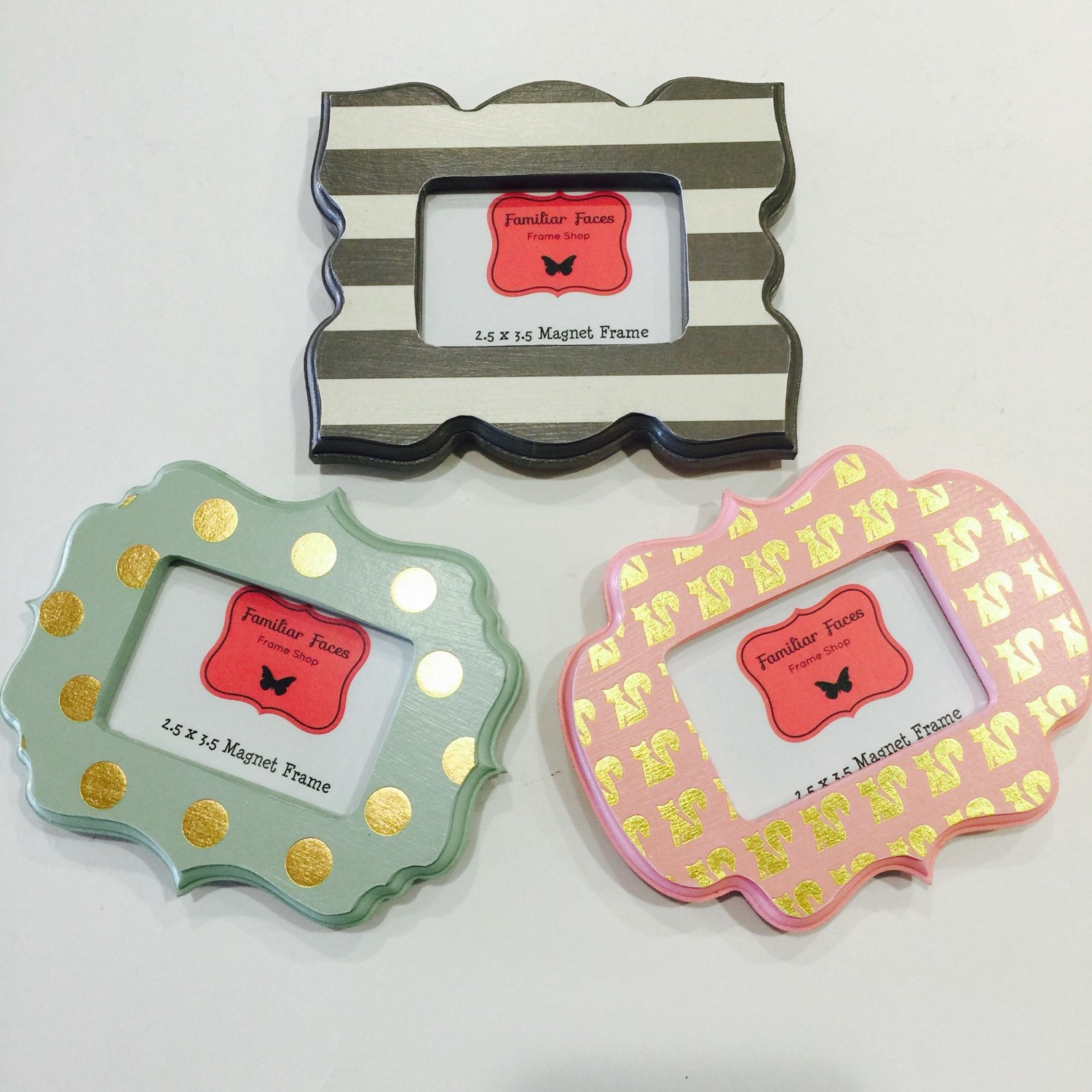 2 5x 3 5 Wallet Size Whimsical Magnet Picture Etsy