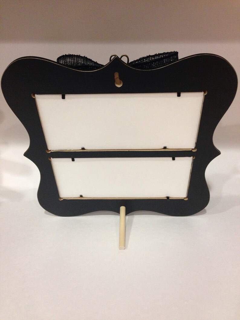 Double Barber Cosmetology License Frame Black White Stripes Etsy