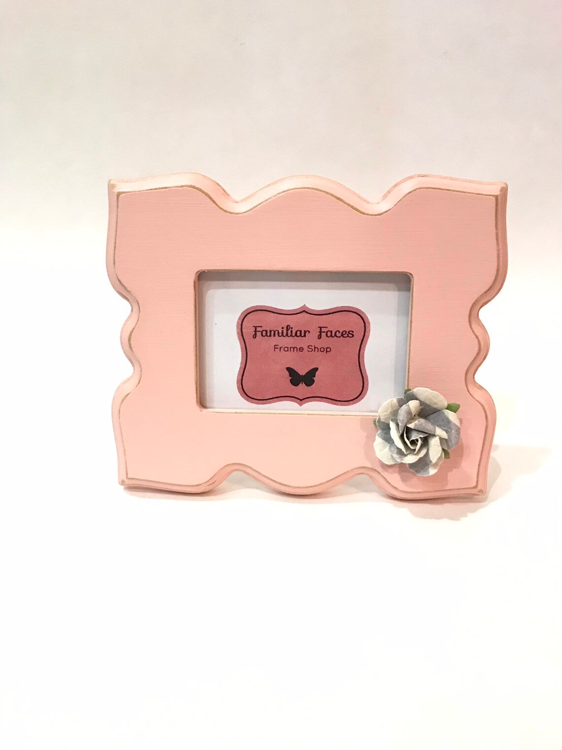 2.5x3.5 Wallet Size Picture Frame in Dusty Pink Etsy