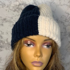 winter hat colorblock winter beanie cashmere blend winter hat