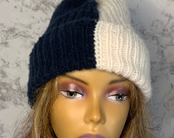 winter hat colorblock winter beanie cashmere blend winter hat