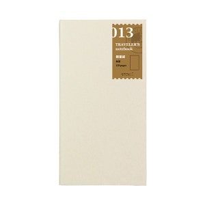 Midori - Traveler Notebook Refill Notebook 013 Traveler Notebook groß - Air Papier