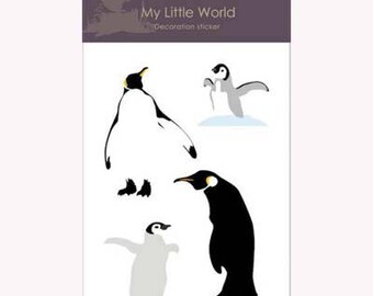 My Little World Decoration Stickers - Penguin