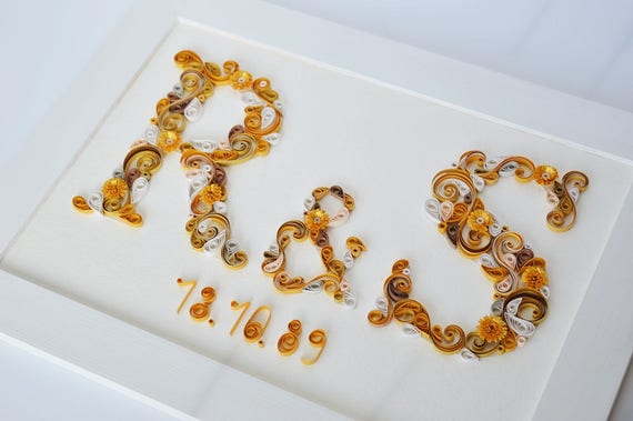 anniversary gift for husband in gold