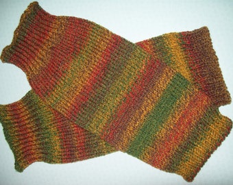Extra large multi-coloured leg warmers. MADE TO ORDER