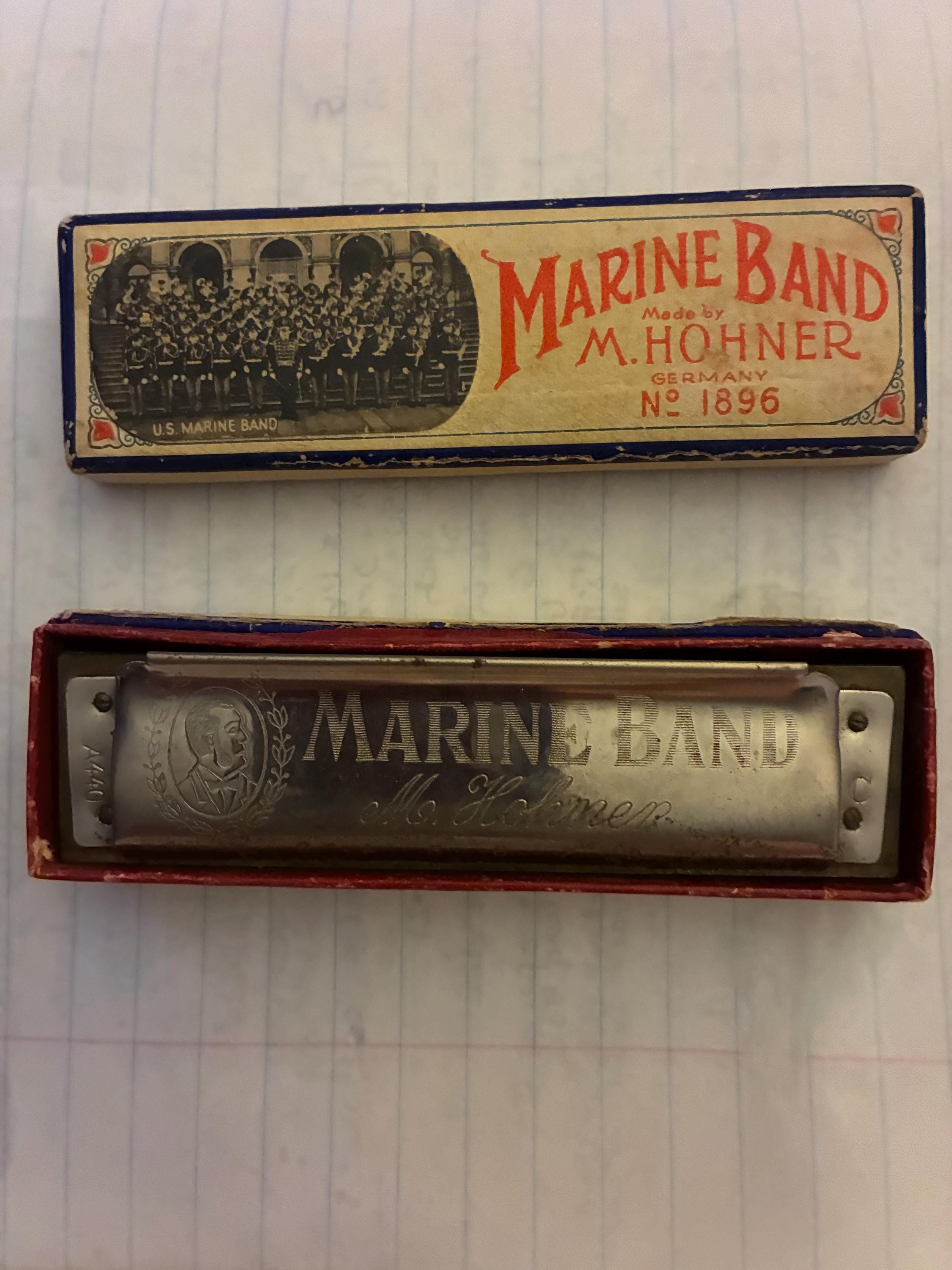 Marine Band MS GERMANYブルースハープ 7本セットused ホーナー