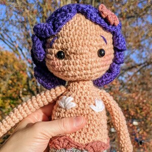Crochet Mermaid Plushie | Handmade toy | birthday gift | fantasy lover | stuffed animal | doll plushie | Christmas gift | unique plushies