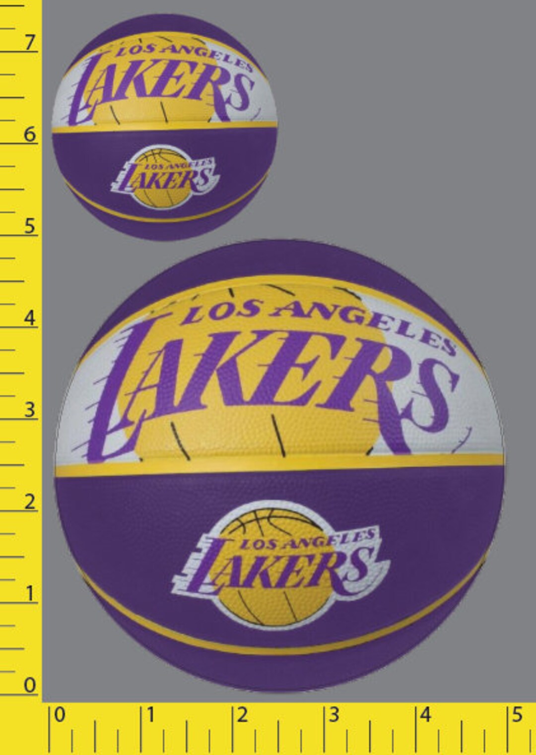 Lakers Basketball 092123 Laminated Sticker/decal (water/scratch Proof ...