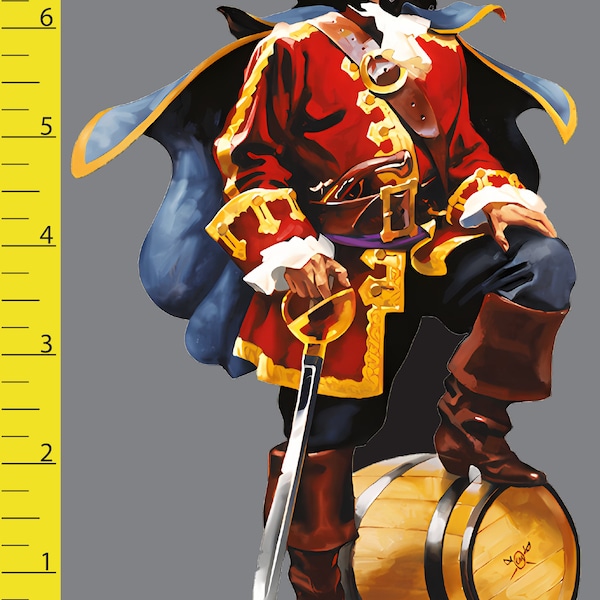 Captain Morgan 021024 Laminated Sticker/Decal (water/scratch proof)