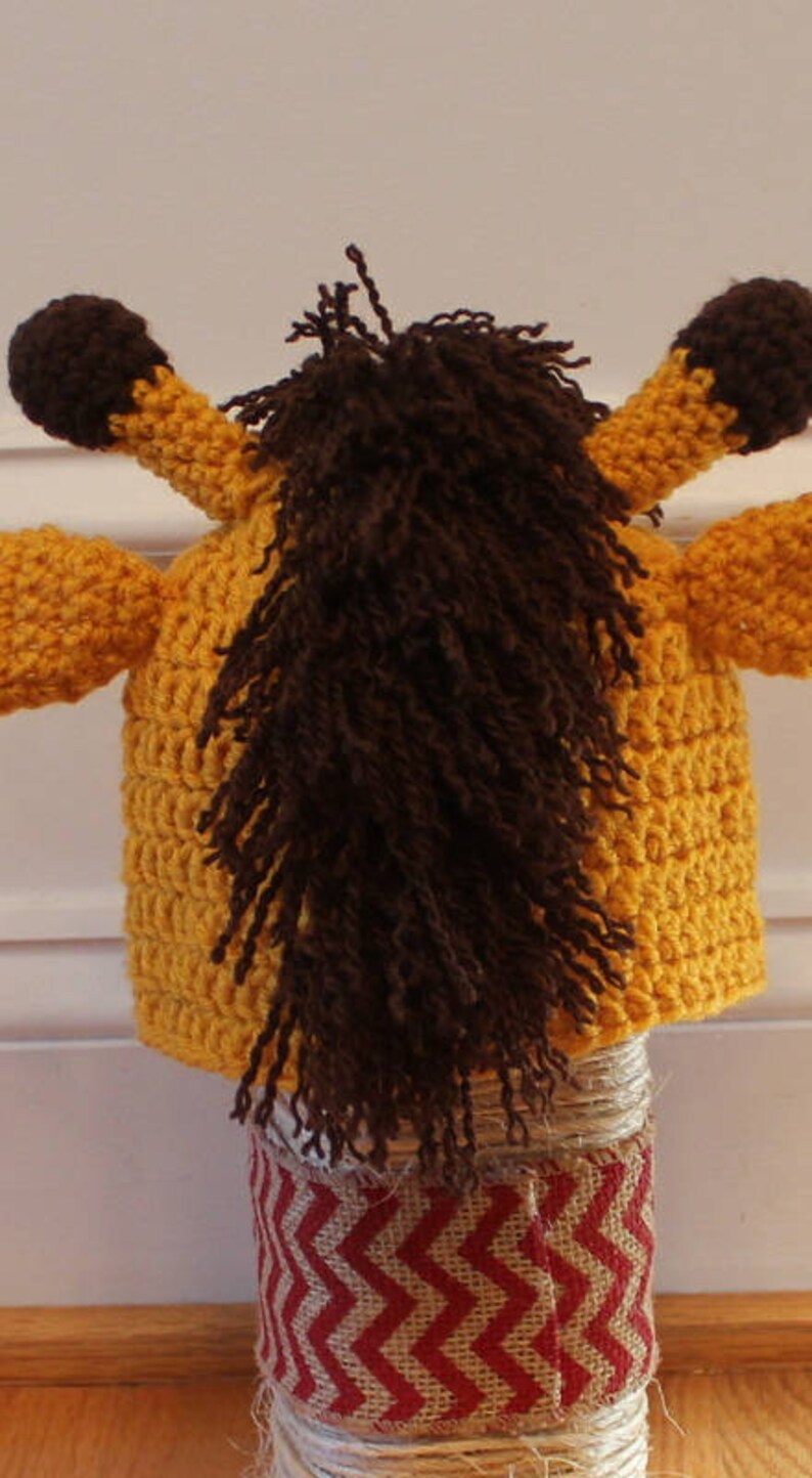 Birthday Gift Photo Prop Animal Hat Giraffe Hair Hat Giraffe Crochet Hat Giraffe Hat Winter Hat Baby Hat Warm Hat Crochet
