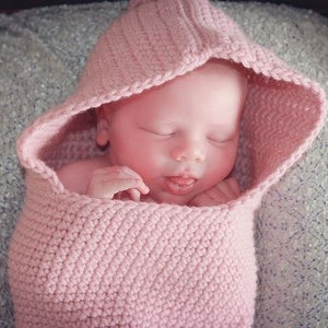 Newborn Baby Cacoon, Newborn Photo Prop, Baby Sack, Pink Baby Cacoon, Blue Baby Cacoon