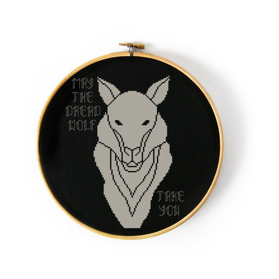 Dragon Age Fen Harel Dread Wolf Cross Stitch Pattern Etsy