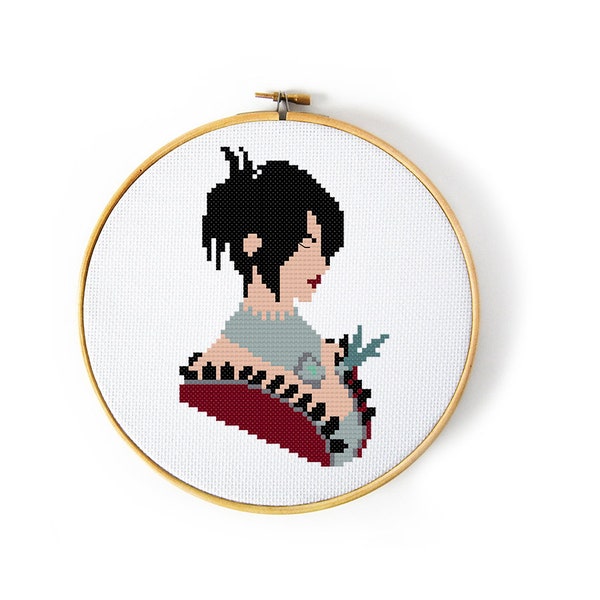 Dragon Age Morrigan Cross Stitch Pattern