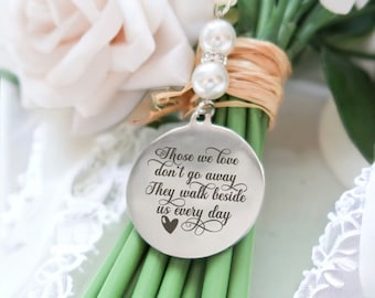 Bridal Memory Bouquet Charm - Your Photo Printed