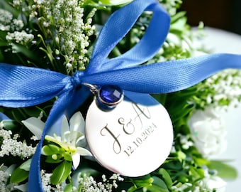 Wedding Bouquet Charm - Something Blue