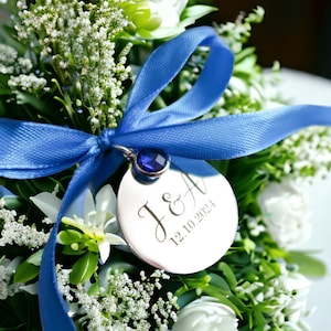 Wedding Bouquet Charm - Something Blue