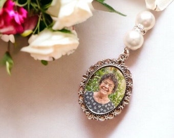 Photo Bouquet Charm - Wedding Bouquet Photo Charm