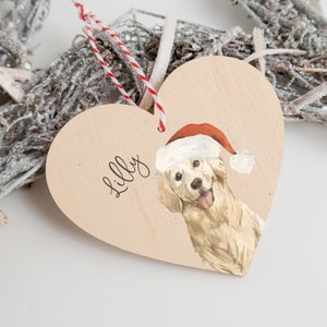 Golden Retriever Dog Gift - Christmas Ornament - Dog Owner Gift - Christmas Dog Decoration #57