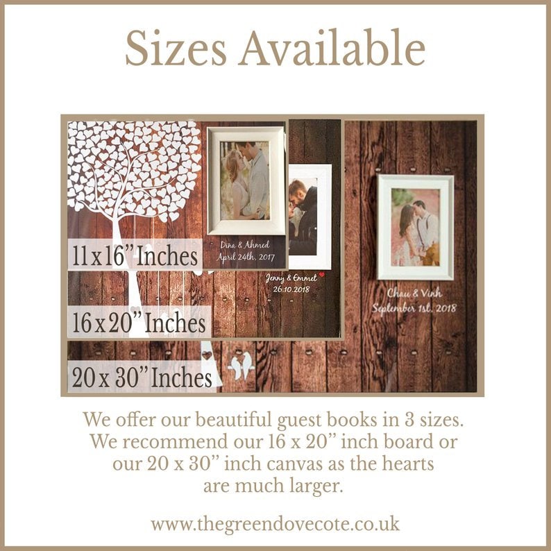 Personalised Wedding Guest Board
