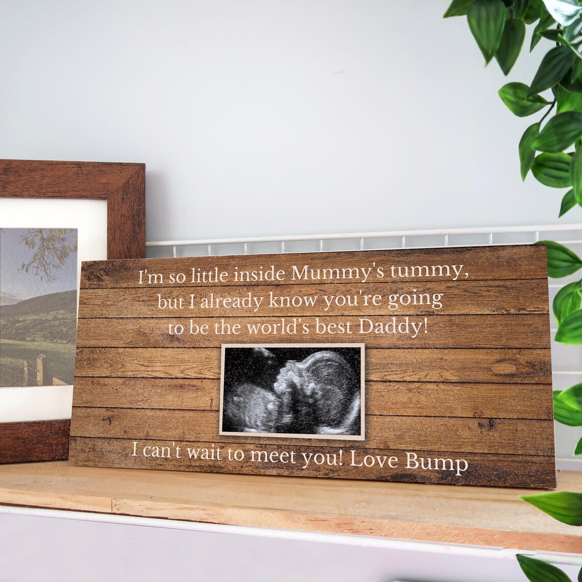 Gift From Bump For New Dad / Fathers Day Gift From Bump / Baby | Etsy