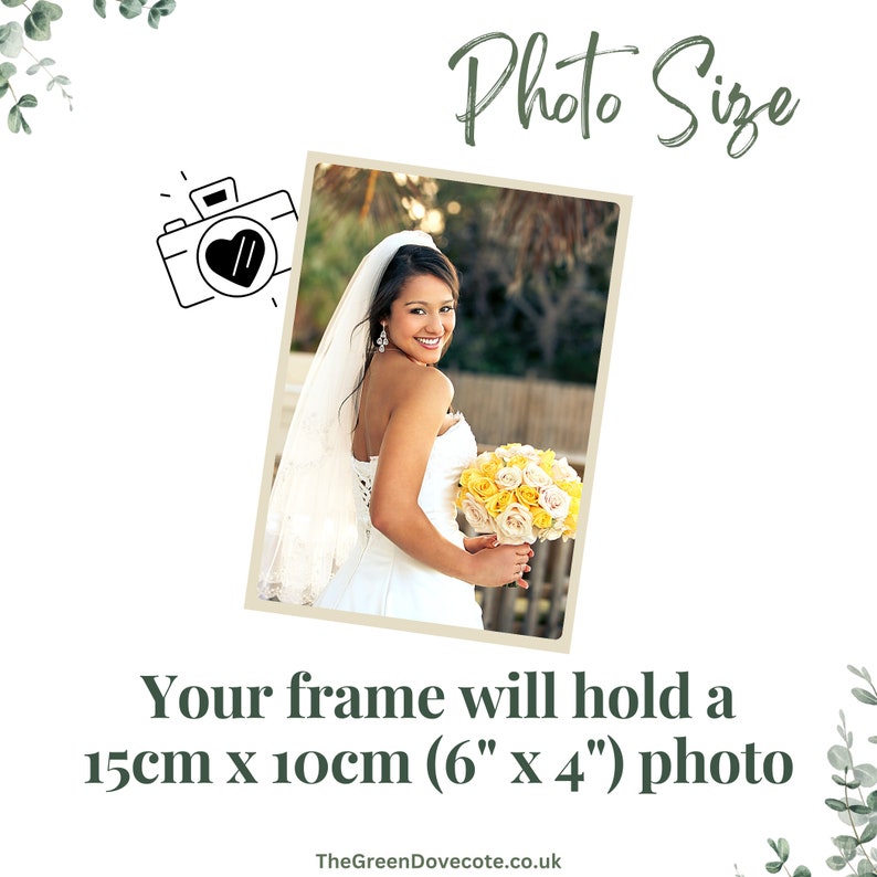 Unique Mother of the Bride Gift Personalized Frame for Mom Today A Bride 11x11 image 9