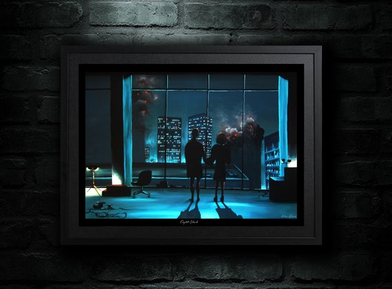 Fight Club, Movie Art, Poster, Painting, Wall Art , A3 Print - Etsy