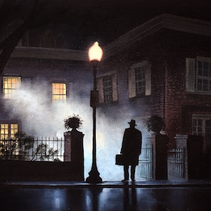 Exorcist, The arrival, Oil Painting Print