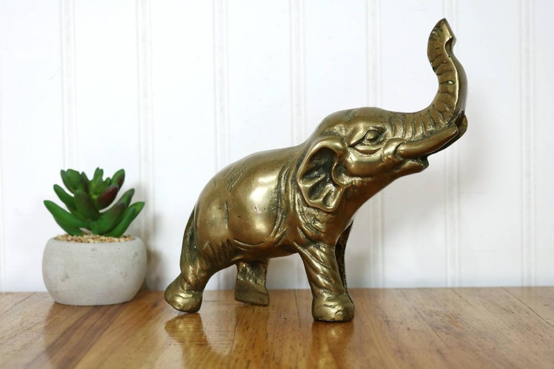 Decoratuive Elephant Figurine Hooks Set of 5 Pieces us.