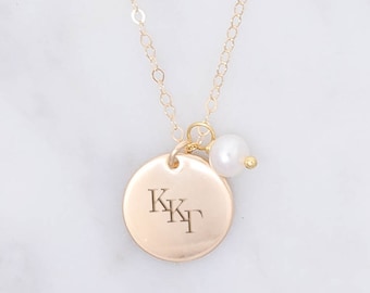 925 Sterling Silver Yellow Gold-Plated Official Kappa Kappa Gamma Extra Small Tiny Pendant Charm 15mm x 18mm