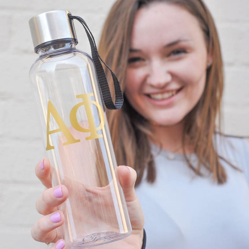 Delta Delta Delta Water Bottle Delta Sorority Water Bottles Etsy