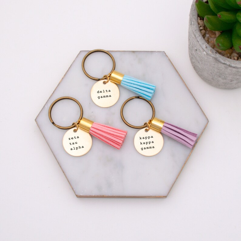 Big Little Keychain Big Little Sorority Key Chain Big and Etsy