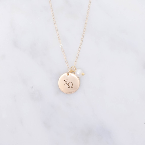 chi omega necklace