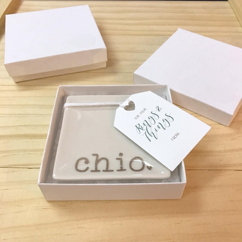 ASA Jewelry Holder Alpha Sig Ceramic Dish ASA Ring Dish SET of 3 Sorority Trays Alpha Sig Trinket Tray Alpha Sigma Alpha Jewelry Tray