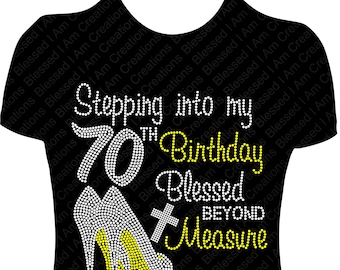 turning 70 t shirts