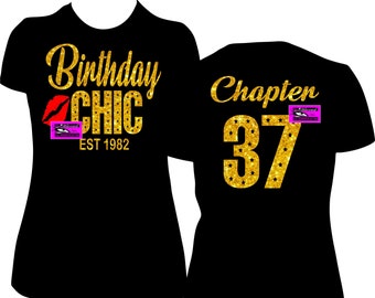Birthday Shirt Etsy