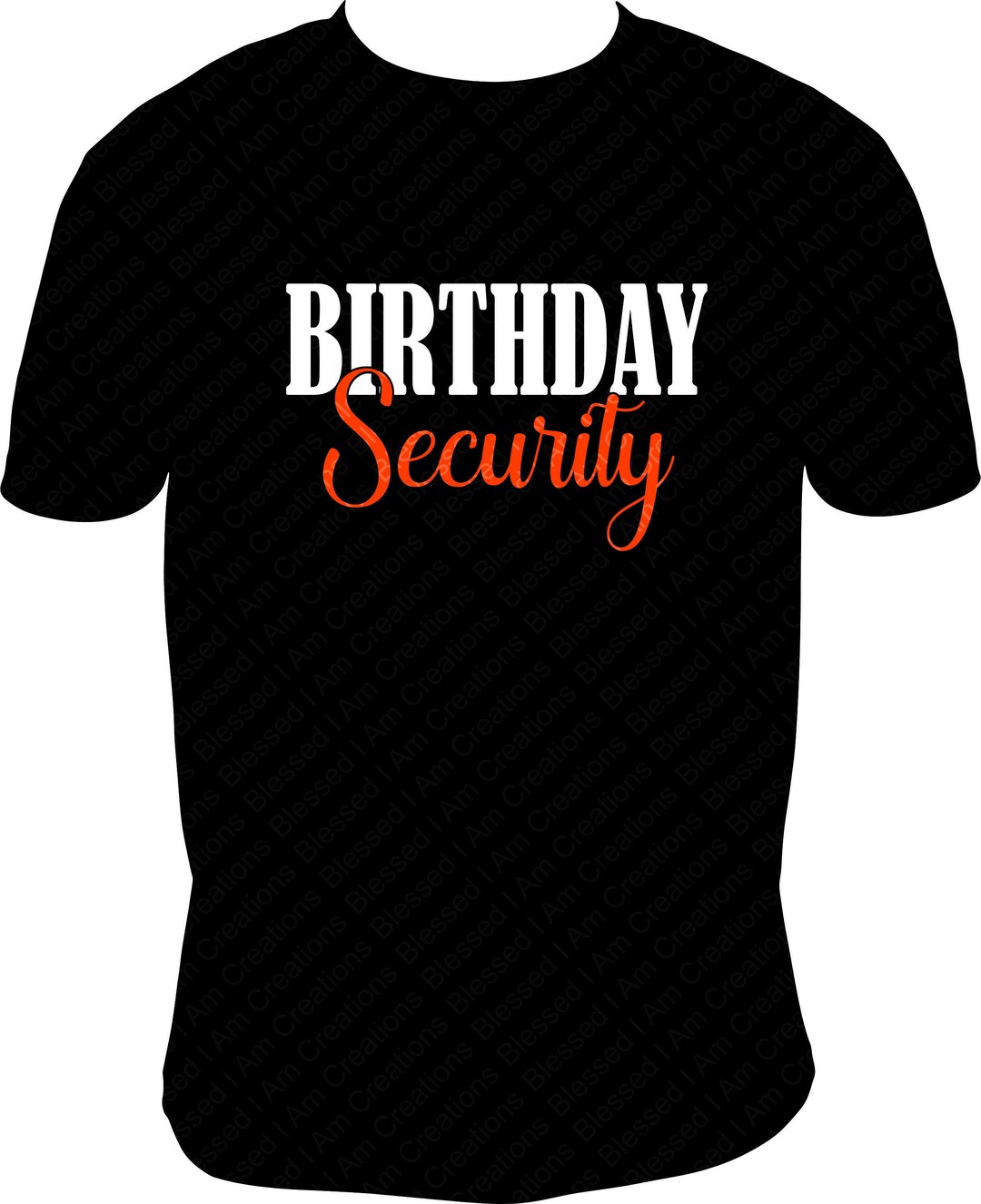Birthday Security Shirt - Etsy