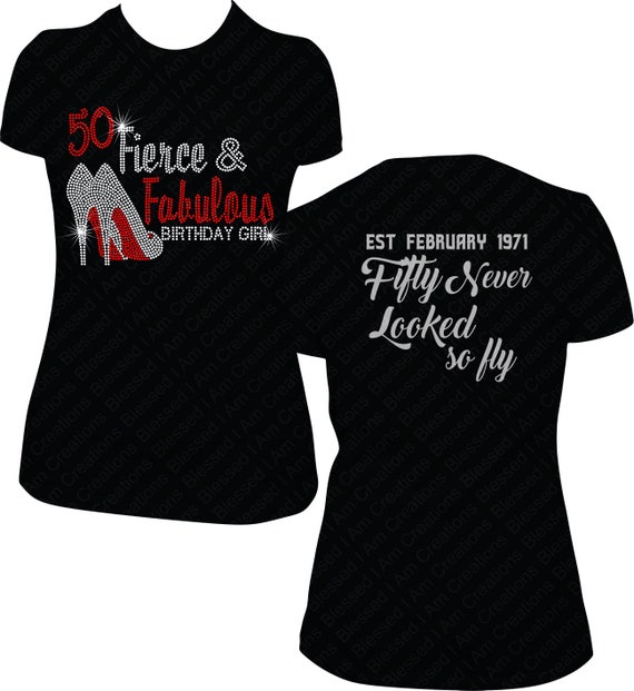 I Am Fierce And Fabulous 26th Birthday Tshirt I Am Fierce And Fabulous 26th Birthday Tshirt