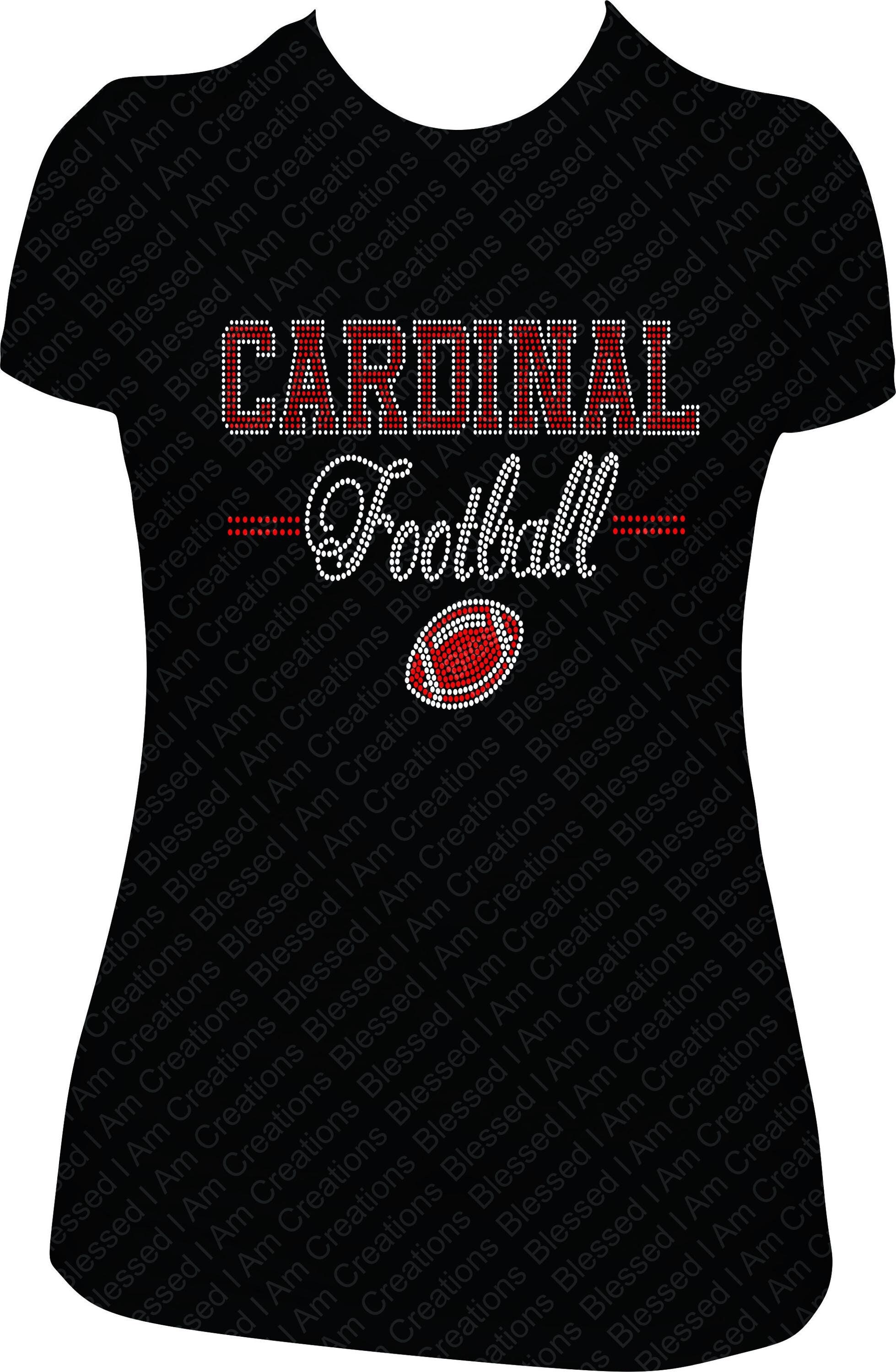 Arizona cardinals rhinestone shirt sale