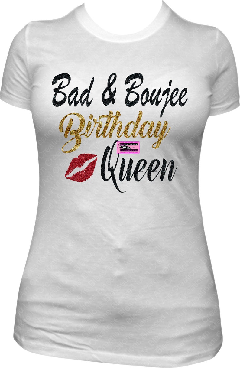 bad-and-boujee-birthday-shirt-shirt-t-shirt-birthday-girl-etsy