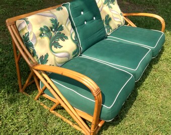Vintage Rattan Etsy