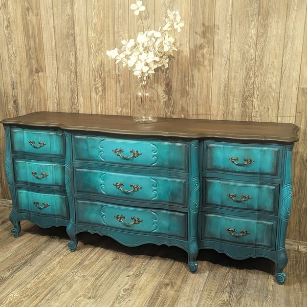Solid Wood Dresser Etsy