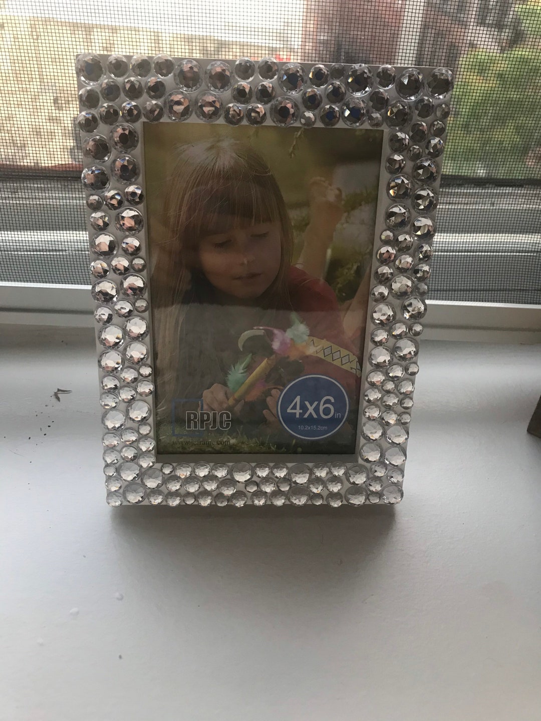 Customizable Rhinestone Picture Frame 4x6 Etsy