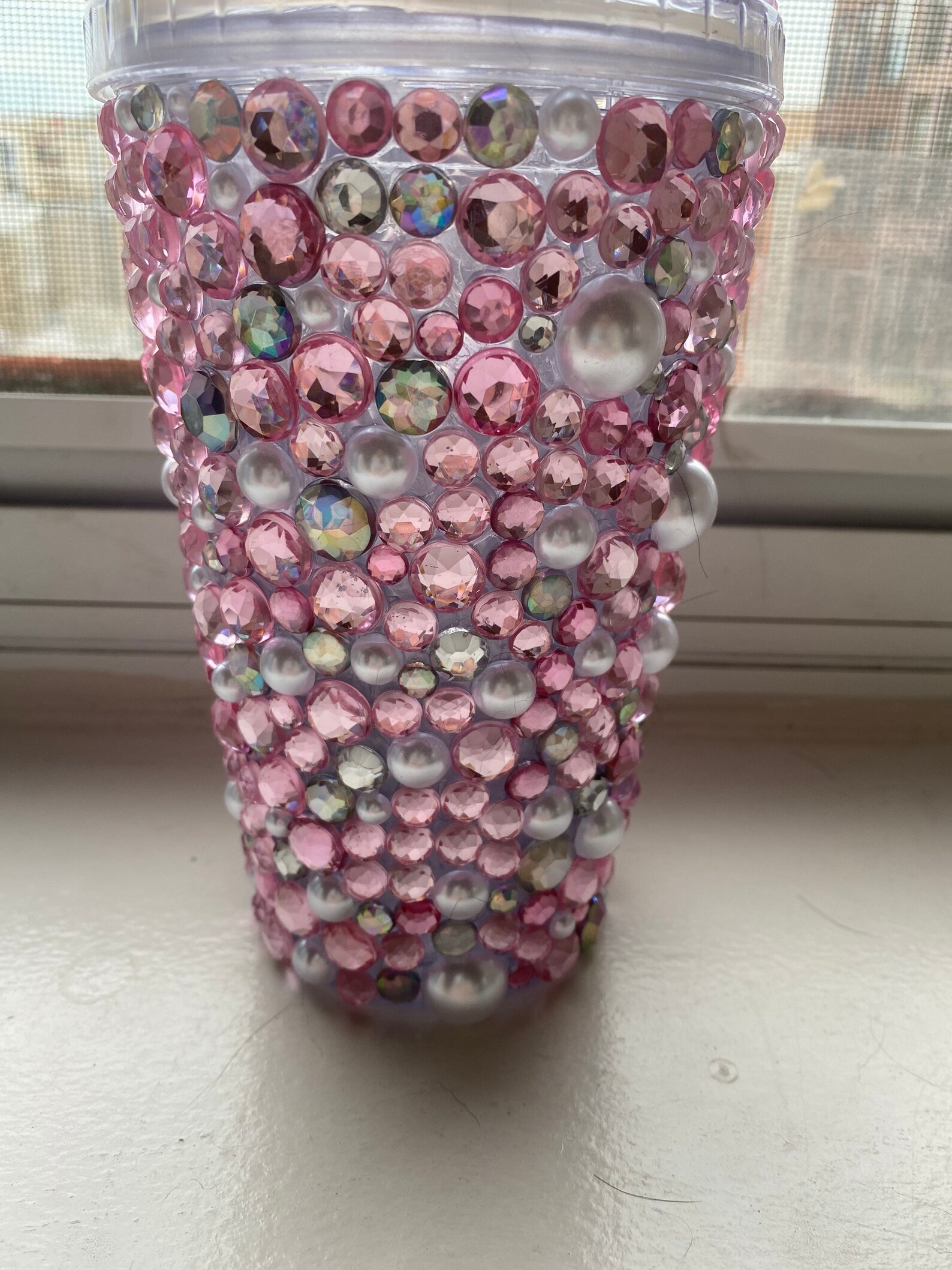 Rhinestone Tumbler Cup Etsy