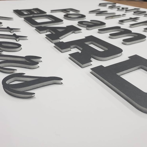 Large Foam Letters Etsy