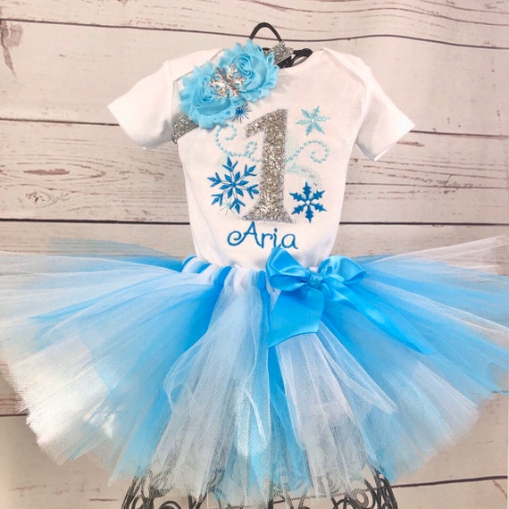 baby girl snowflake outfit