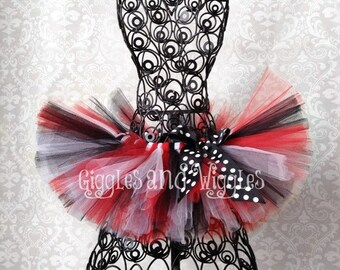 Red and Black Tutu, Pirate Tutu, Ladybug Tutu