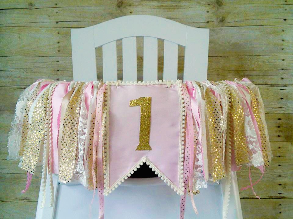 High Chair Banner Fabric Banner Can Be Used As Wall Banner Etsy